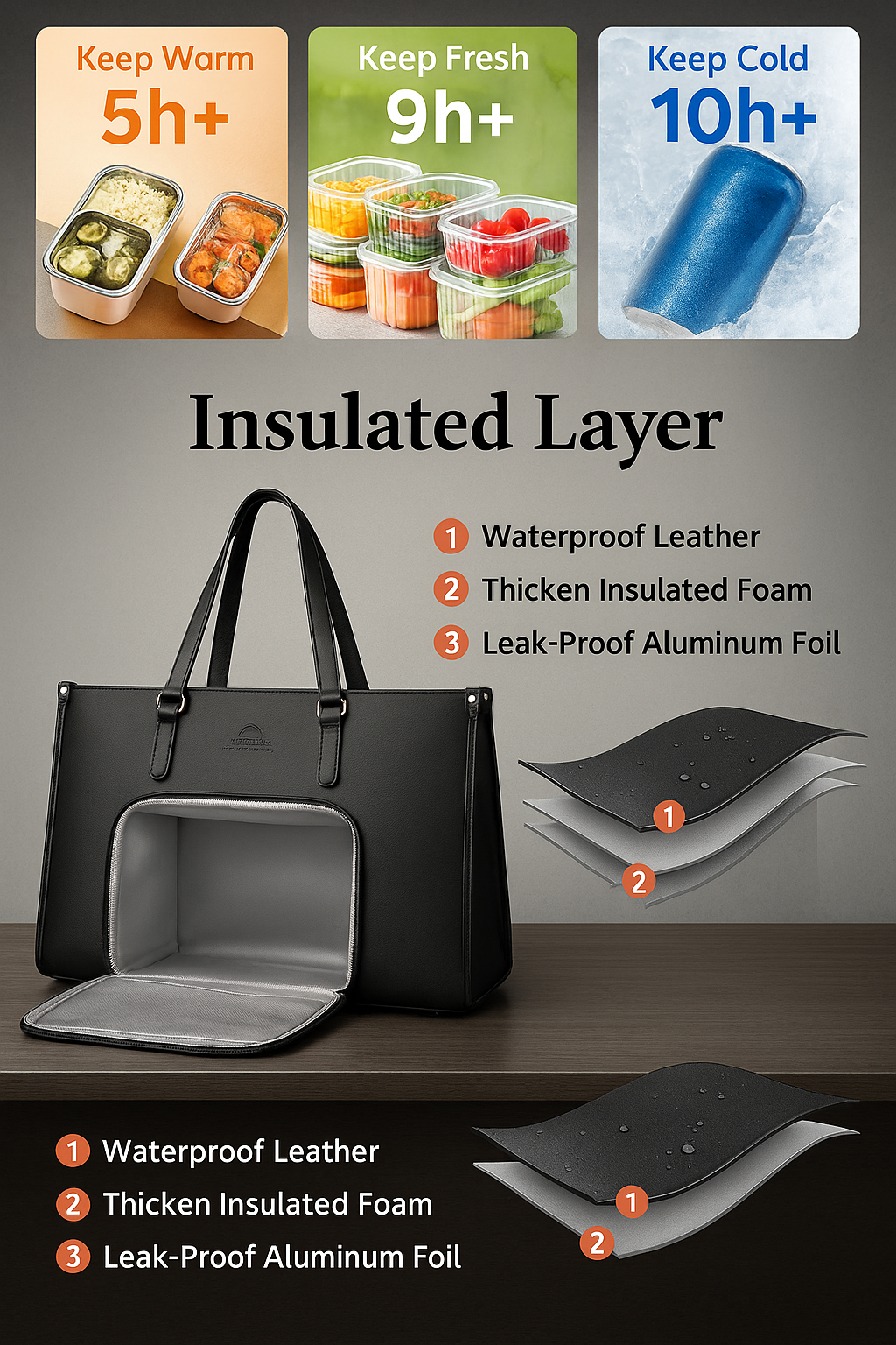 Elynora Edge Tote